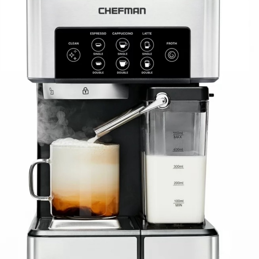 Brand new unused cappuccino machine